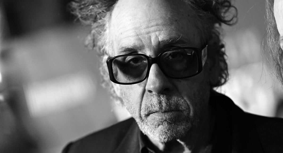 Tim Burton attends the world premiere of Netflix's 'Wednesday' on November 16, 2022 in Los Angeles, California.