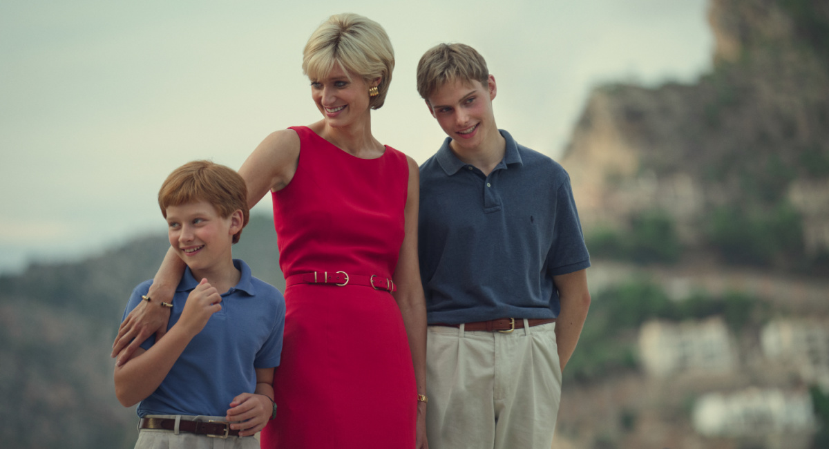 Elizabeth Debicki in 'The Crown' season 6.