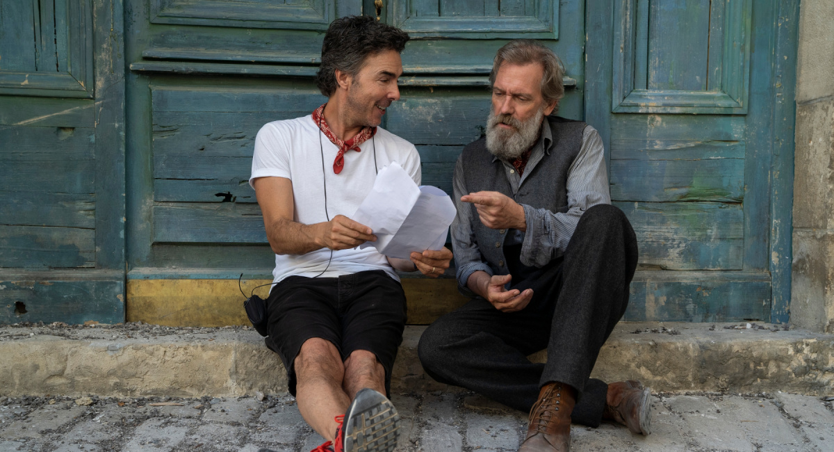Director/Executive Producer Shawn Levy, Hugh Laurie as Etienne LeBlanc in 'All the Light We Cannot See.'