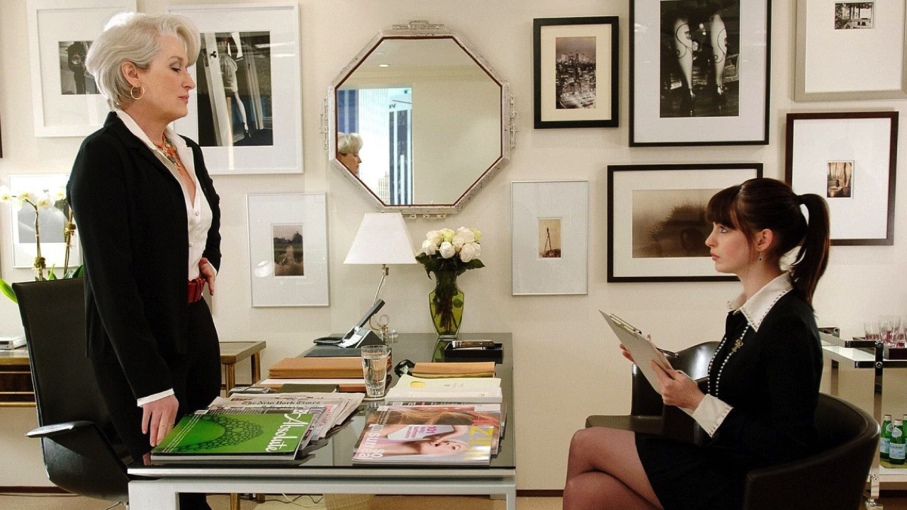 (L to R) Meryl Streep and Anne Hathaway in 'The Devil Wears Prada'. Photo: 20th Century Fox.