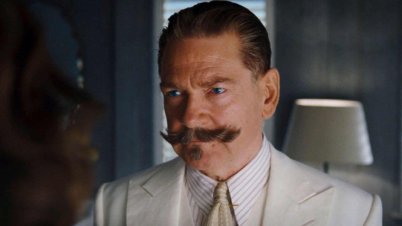 Kenneth Branagh as Hercule Poirot in 20th Century Studios' 'Death on the Nile.' Photo courtesy of 20th Century Studios. © 2022 20th Century Studios. All Rights Reserved.