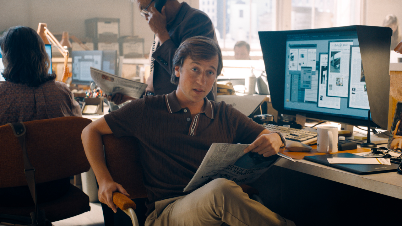 Skyler Gisondo as Jimmy Olsen in DC Studios’ and Warner Bros. Pictures’ “SUPERMAN,” a Warner Bros. Pictures release. Photo Credit: Courtesy of Warner Bros. Pictures. Copyright: © 2025 Warner Bros. Ent. All Rights Reserved. TM & © DC.