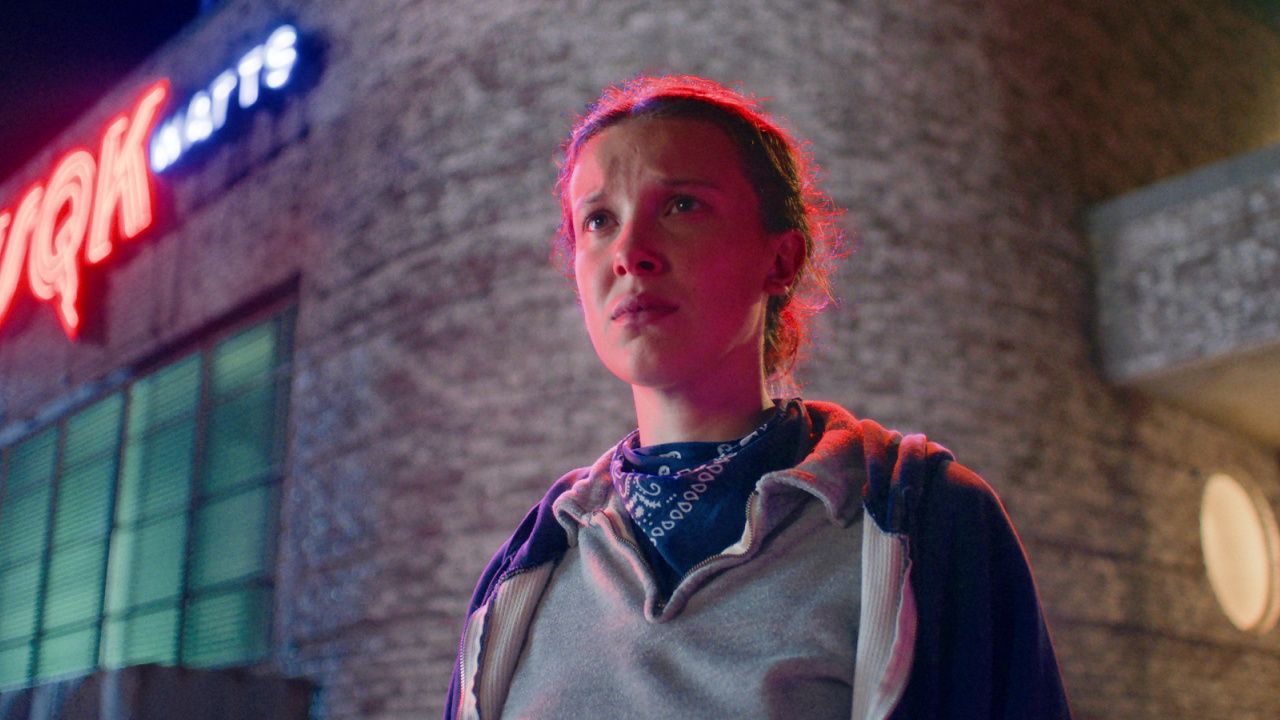 Millie Bobby Brown as Eleven in ‘Stranger Things: Season 5.’ Photo: COURTESY OF NETFLIX © 2025.